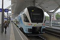 Salzburg: WESTbahn Stadler KISS, 29.5.2019 Salzburg