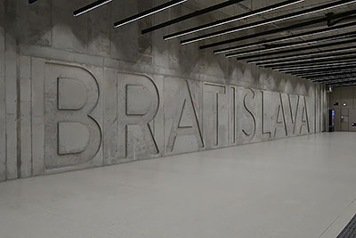 Bratislava: autobusová stanica, Mlynské Nivy, 29.8.2022 Bratislava