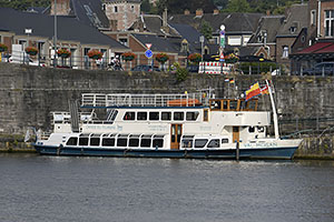 Huy: osobná loď Val Mosan, 13.8.2024 Huy