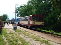 Valtice: 842 s osobnými vozňami, 5.7.2013 vlaky