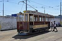 Plzeň: deň otvorených dverí DP Plzeň, Brožík/Zeman Křižík #18 z roku 1899, 7.6.2014 Plzen