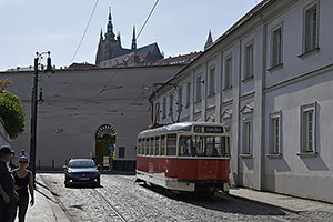 Praha: historická T2R #6003 z roku 1958, pôvodom z Ostravy, 29.5.2023 MHD Praha