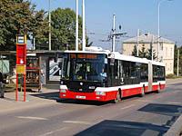 Praha: SOR NB 18 pri vozovni Střešovice, 10.10.2010 MHD Praha