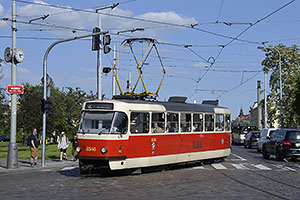 Praha: ČKD Tatra T3R.P #8340, 29.5.2023 MHD Praha