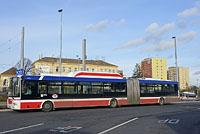 Praha: SOR NBG 18 #8906, 23.11.2017 MHD Praha
