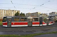 Praha: ČKD Tatra KT8D5.RN2P #9060, 23.11.2017 MHD Praha