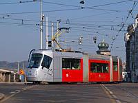 Praha: Škoda 14T, Masarykovo nábr., 10.10.2010 MHD Praha