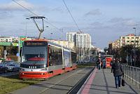 Praha: Škoda 15T #9208, 22.11.2017 MHD Praha
