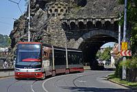 Praha: Škoda 15T #9261, Podolské nábřeží, 8.6.2014 MHD Praha
