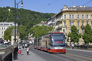Praha: Škoda 15T3 #9296, 29.5.2023 MHD Praha