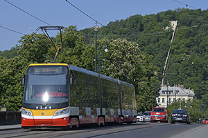 Praha: Škoda 15T5 #9359, 29.5.2023 MHD Praha