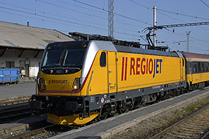 Praha: Bombardier TRAXX 3 F160 MS 388.213 RJ, 28.5.2023 Praha