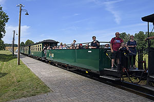 Rujana: Rügensche BäderBahn (RüBB), 29.7.2022 Rujana