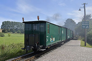 Rujana: Rügensche BäderBahn (RüBB), 29.7.2022 Rujana