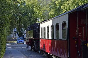 Bad Doberan: Molli - Mecklenburgische Bäderbahn, 30.7.2022 Bad Doberan