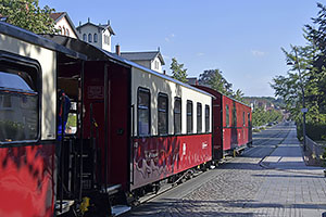 Bad Doberan: Molli - Mecklenburgische Bäderbahn, 30.7.2022 Bad Doberan