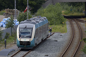 Viborg: Arriva Tog 1023, Alstom Coradia LINT 41, 27.7.2022 Viborg