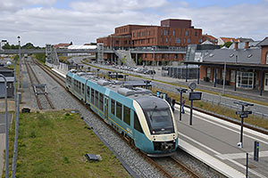 Viborg: Arriva Tog 1028, Alstom Coradia LINT 41, 27.7.2022 Viborg