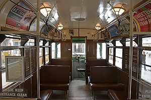 Jystrup: Sporvejsmuseet Skjoldenæsholm, električka M&MTB 965 (Melbourne & Metropolitan Tramways Board) z roku 1950, 24.7.2022 Sporvejsmuseet