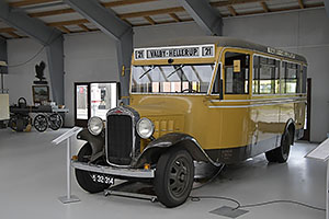 Jystrup: Sporvejsmuseet Skjoldenæsholm, Reo #KS 314 (Københavns Sporveje) z roku 1934, 24.7.2022 Sporvejsmuseet