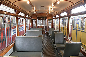 Jystrup: Sporvejsmuseet Skjoldenæsholm, električka HTM 824 (Haagsche Tramweg Maatschappi) vyrobená Societé Anonyme la Brugeoise et Nivelles v roku 1929, 24.7.2022 Sporvejsmuseet