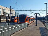 Tallinn: Stadler Flirt #1403 dopravcu Elektriraudtee, 2.8.2013 Tallinn