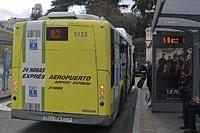 Madrid: Irisbus Citelis CNG / Tata Hispano Habit Aeropuerto, 9.3.2016 Madrid