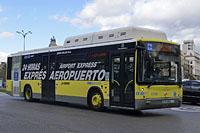 Madrid: Irisbus Citelis CNG / Tata Hispano Habit Aeropuerto, 9.3.2016 Madrid