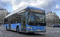 Madrid: Irisbus Citelis CNG / Tata Hispano Area, 9.3.2016 Madrid