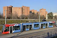 Madrid: Alstom Citadis 302, 13.3.2016 Madrid