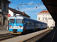 Záhreb: HŽ 7 121 011 na stanici, 28.4.2013 Chorvatsko: Zahreb