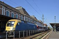 Miskolc: MÁV 470 009 Siemens ES64U2, 31.7.2017 Miskolc