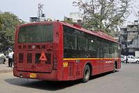 Dilli: Ashok Leyland RE SLF CNG AC, 13.3.2015 Dilli