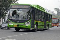 Dilli: Tata Marcopolo s vysokou podlahou, 13.3.2015 Dilli