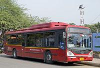 Dilli: Tata Marcopolo RE SLF CNG AC, 12.3.2015 Dilli