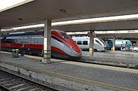 Florencia: Trenitalia ETR 500 Frecciarossa, 19.5.2015 Florencia