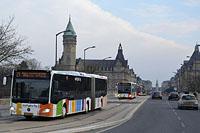 Luxemburg: Mercedes-Benz O 530 Citaro, 20.2.2018 Luxemburg