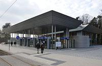 Luxemburg: pozemná lanovka Pfaffenthal - Kirchberg, 19.2.2018 Luxemburg
