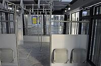 Luxemburg: pozemná lanovka Pfaffenthal - Kirchberg, 19.2.2018 Luxemburg