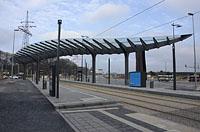 Luxemburg: konečná Luxexpo, 19.2.2018 Luxemburg