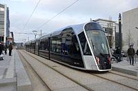 Luxemburg: CAF Urbos 3 Luxemburg, 19.2.2018 Luxemburg