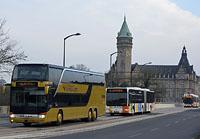 Luxemburg: Setra S 431 DT TopClass, 20.2.2018 Luxemburg