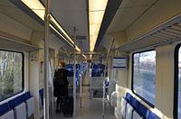 Zaandam: NS Sprinter Lighttrain série 2400 (Bombardier), 4.4.2017 vlaky v Holandsku