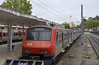 Sintra: Comboios de Portugal, jednotka CP série 2300, Sorefame - Siemens z roku 1992, 10.5.2019 Sintra