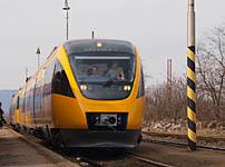 Podunajské Biskupice: prvý deň prevádzky Regiojet, 4.3.2012 Regiojet