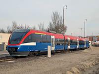 Dunajská Streda: prvý deň prevádzky Regiojet, 4.3.2012 Regiojet