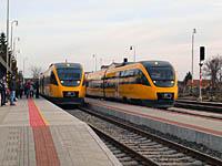 Dunajská Streda: prvý deň prevádzky Regiojet, 4.3.2012 Regiojet