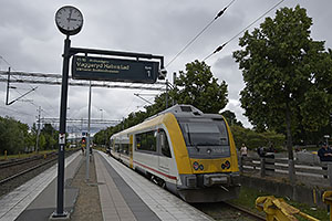 Jönköping: dieslová jednotka Bombardier Itino Krösatåg Y31 #1404 (2003), 23.7.2022 Jönköping
