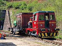 212 pred Bystrickym tunelom, 29.4.2010 drezina