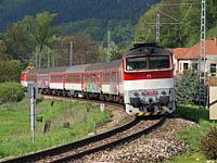 750 na cele vlaku pri Iliasi, 1.5.2010 750
